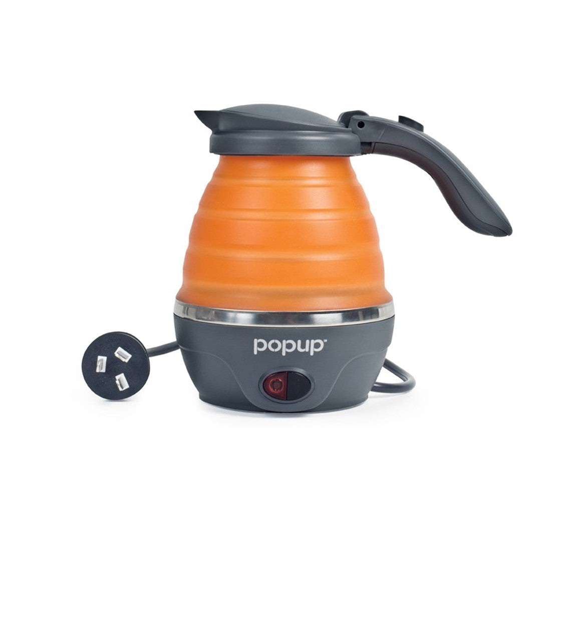 Companion 240v Compact Pop Up Billy Kettle - Orange Comp10434or Caravan