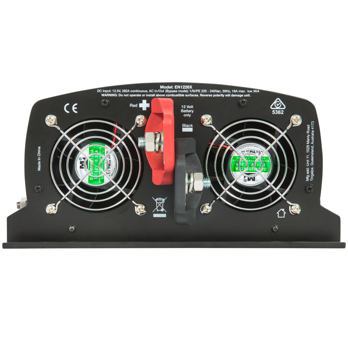 Epower 2600W-X Inverter + DC Cable Pack