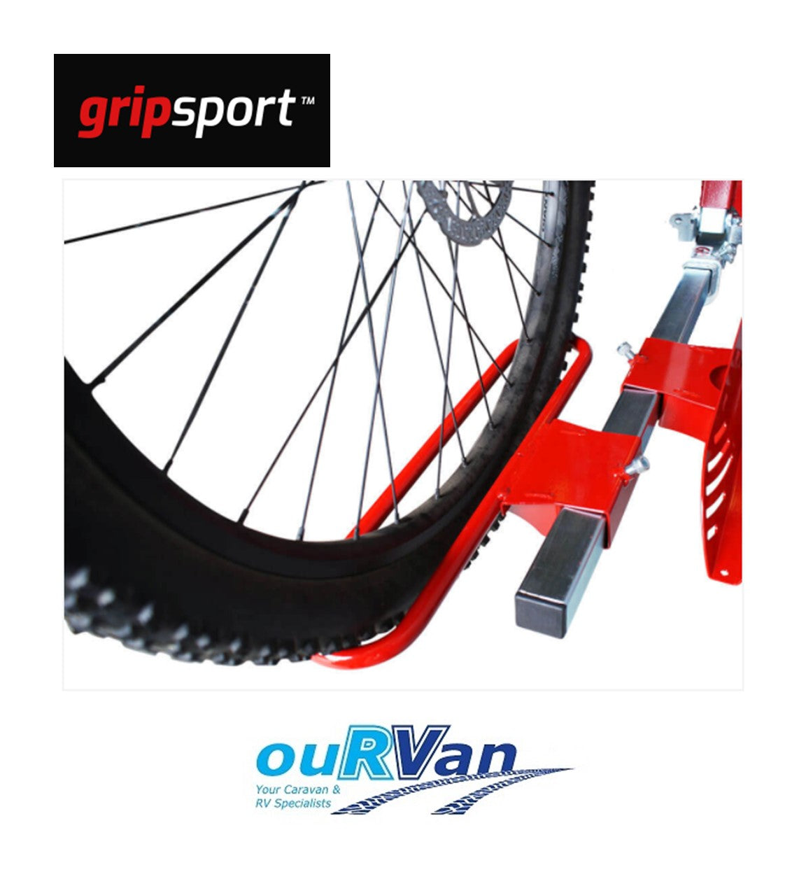 GripSport 1 bike van rack, Non-tilting GSR020