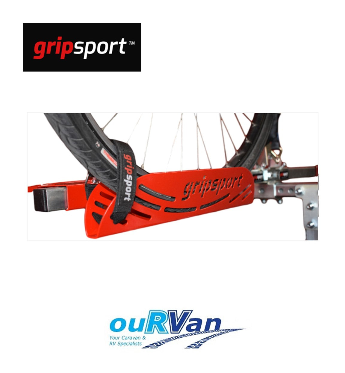 GripSport 2 bike van rack, Tilting
