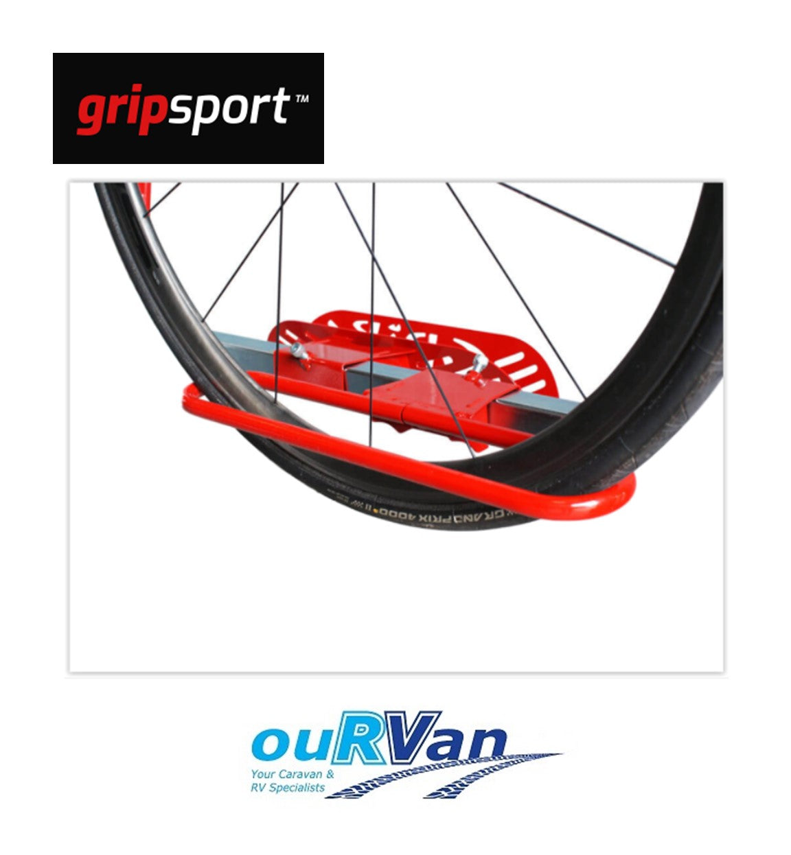 GripSport 3 bike van rack, Tilting GSR025