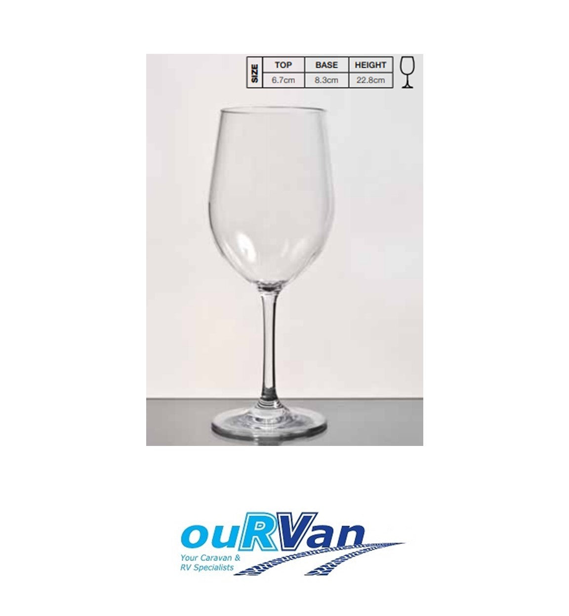 Tritan Wineglass 355ml Pack Of 4 PRIT355PK