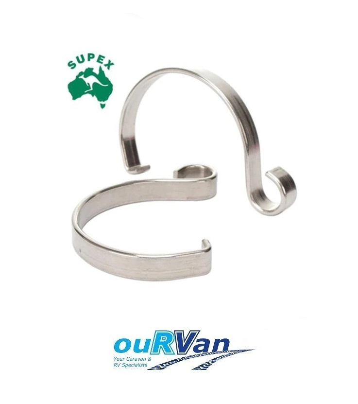 Pair of Supex awning rope clips