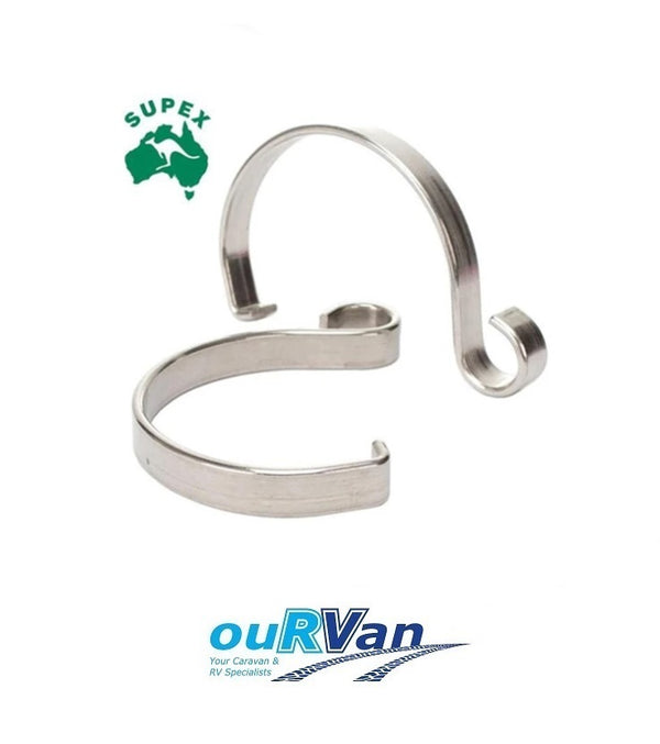 Supex Arc Caravan Rollout Awning Rope Clips Tie Down