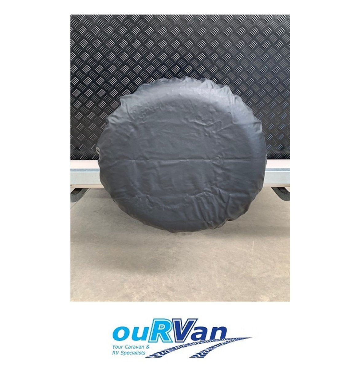 CARAVAN SPARE TYRE WHEEL COVER WITHOUT LOGO SUIT TYRE 245/75/16
