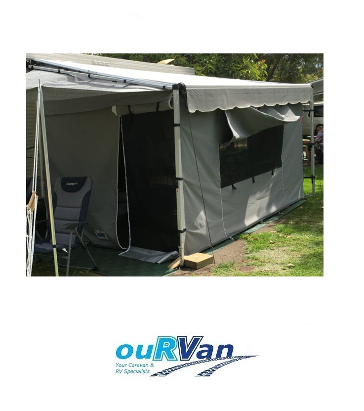 Tebbs Canvas FULL Annex Awning Wall Set - From only $1900.00