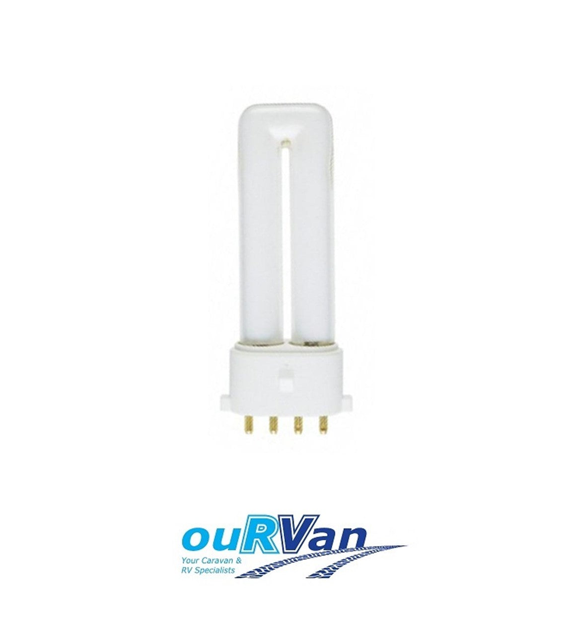 Compact Fluroescent Lamp 11w 4000k Warm/white 2g7 4pin